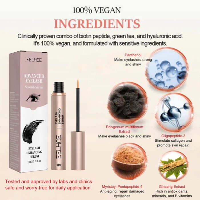 EELHOE Wimpern Wachstum Serum